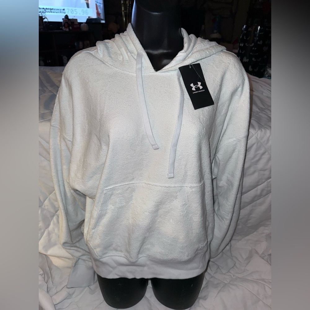 Under Armour Brand New Loose Fit Terry Cloth Hoodie